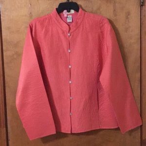Linden Hill Silk Jacket. XXL